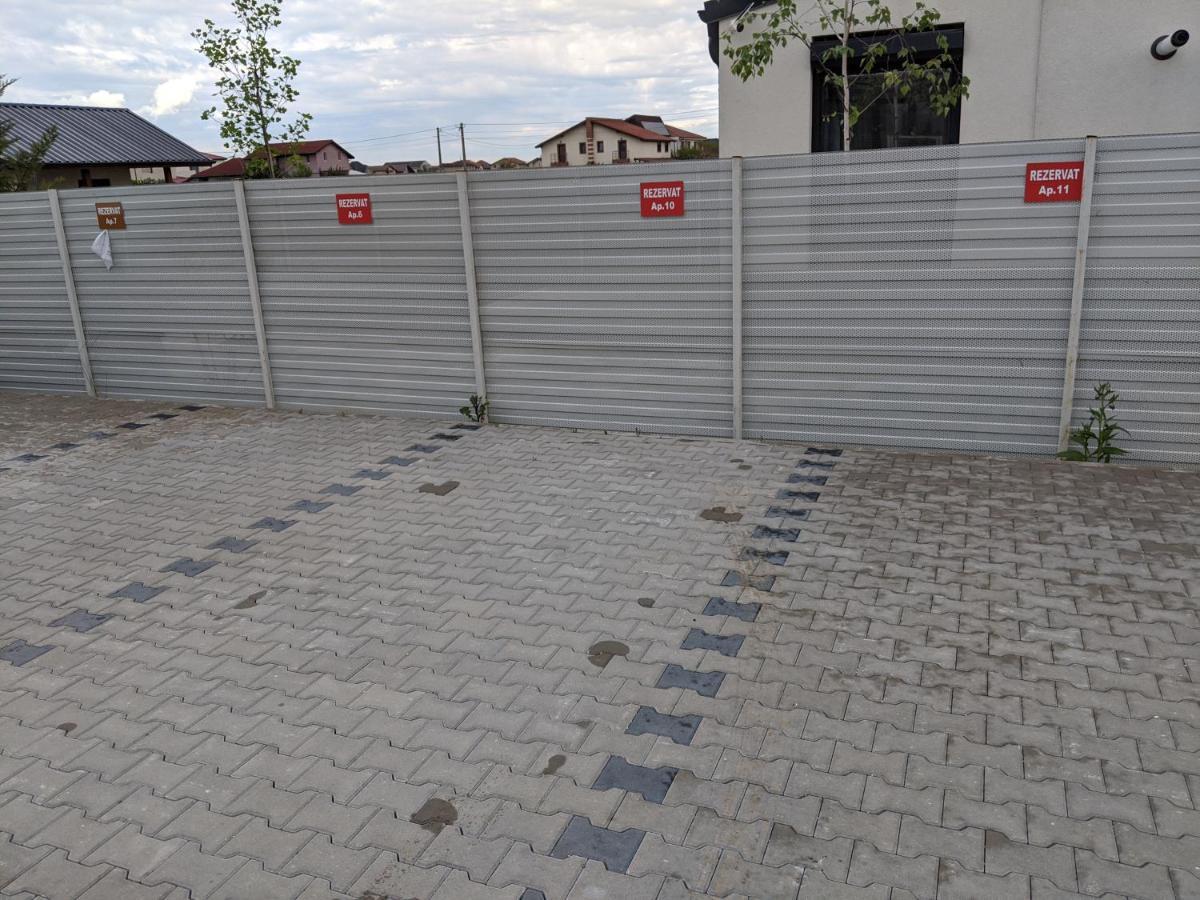Alina'S Deluxe Apartment And Free Private Parking Dumbravita  外观 照片